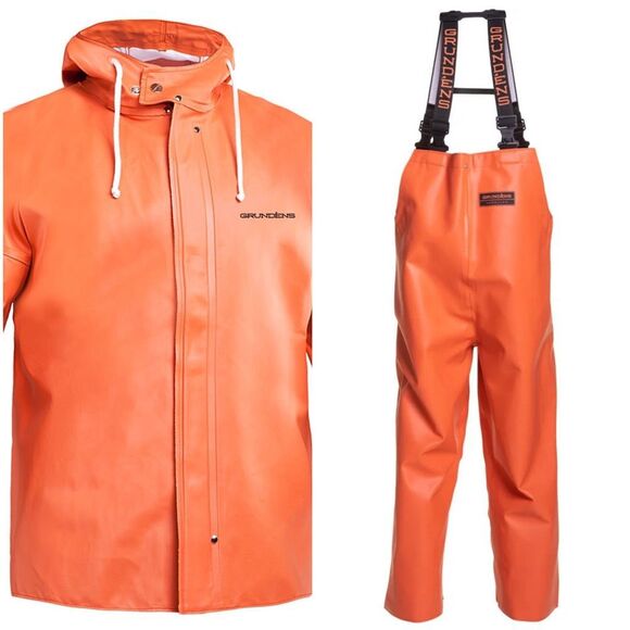 NWT Grundens Professional Grade Fisherman Brigg Jacket and Herkules Bib Pants XL - Picture 1 of 6